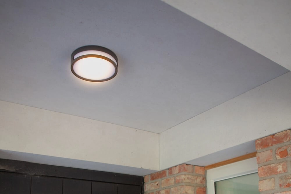 Ronde wandlamp Rola antraciet led paneel Lutec 6939412049960