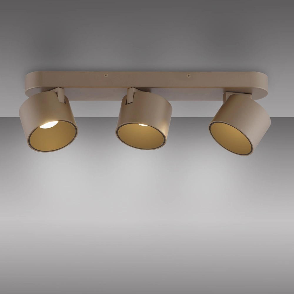 3L Led opbouwspot Pure Cup bronce Paul Neuhaus 4012248395622