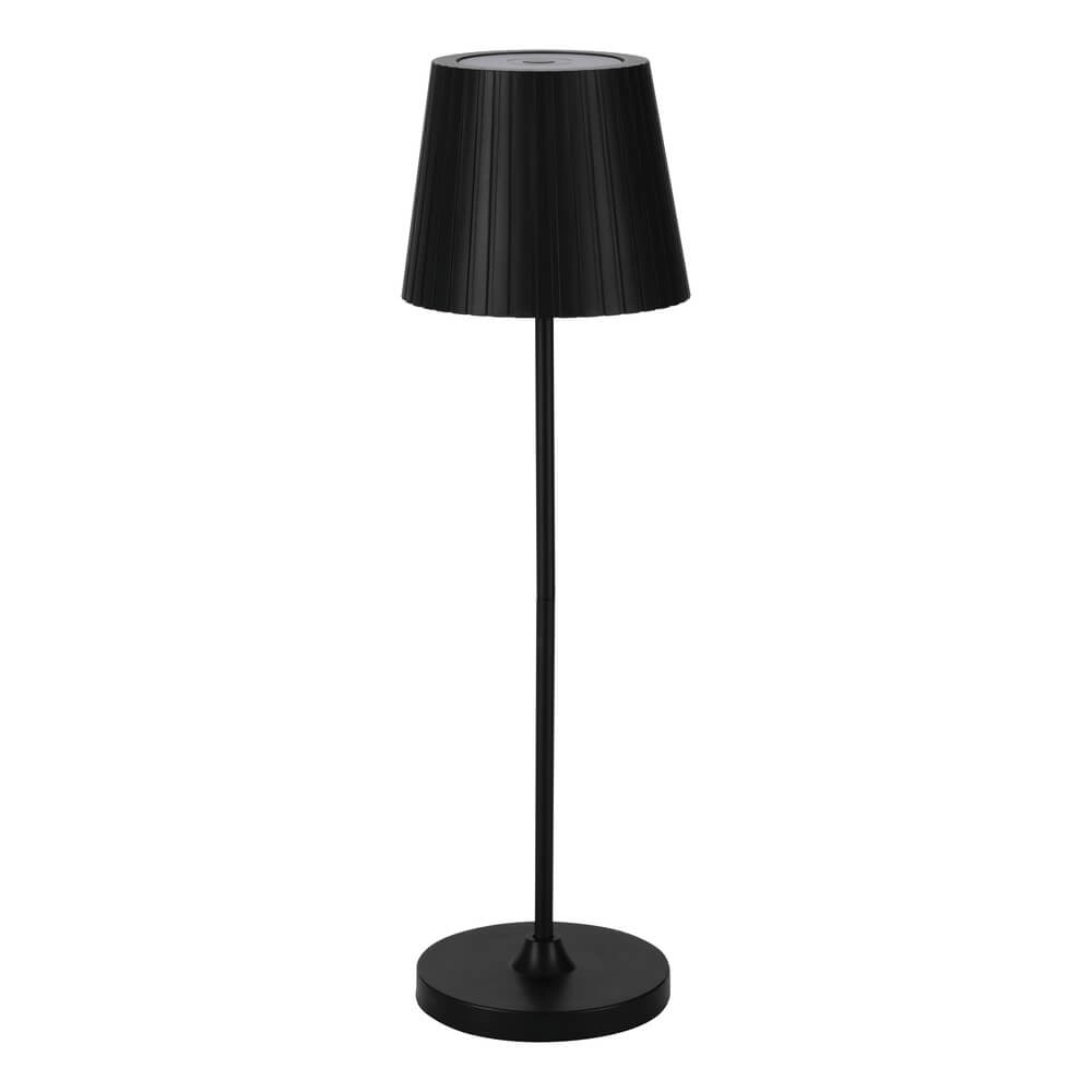 Zwarte tafellamp Cabozo oplaadbaar Zwarte tafellamp Cabozo oplaadbaar