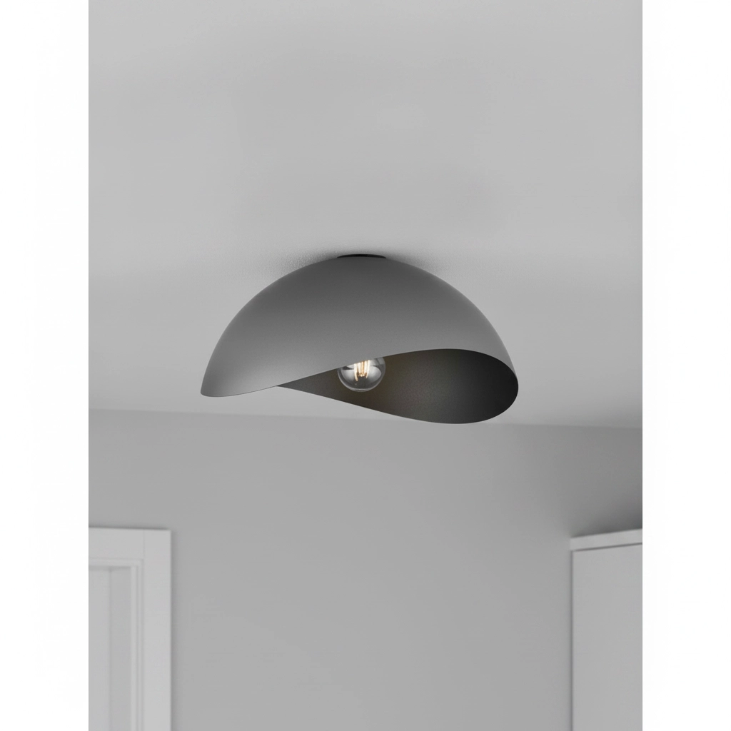 Plafondlamp Opsi zwart Ø 40cm
