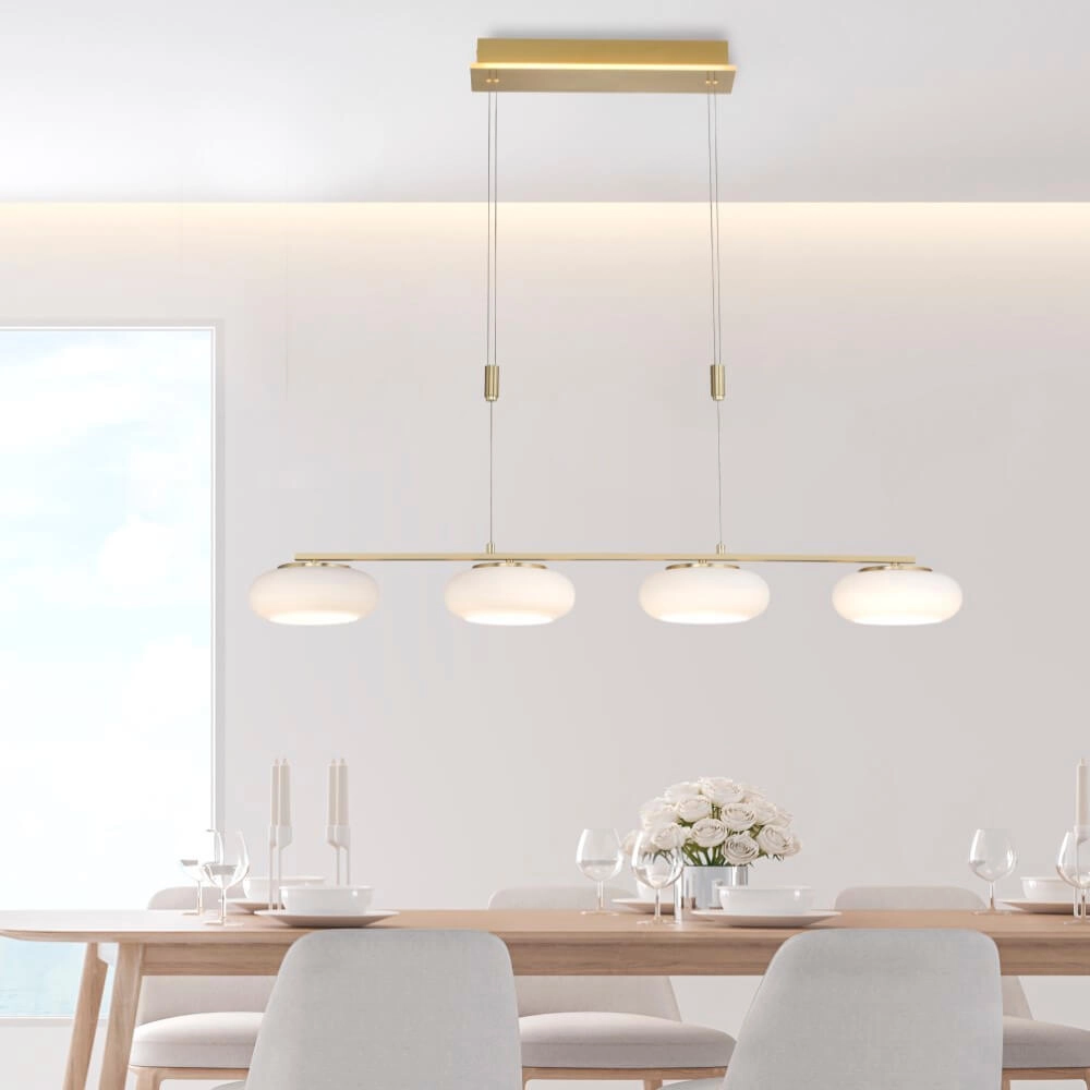 4-lichts hanglamp Q-Etienne messing recht Paul Neuhaus 4012248350478