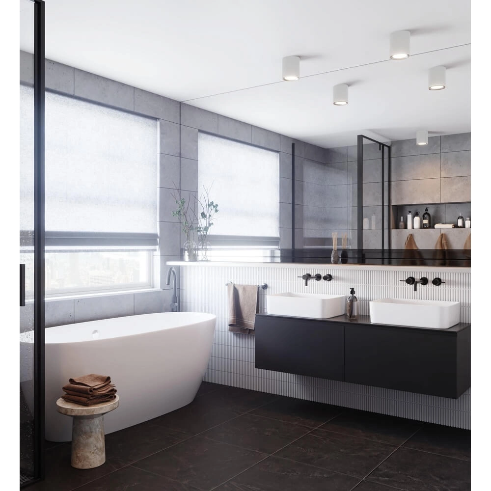 Witte opbouwspot Landon 14cm Nordlux 5704924007323