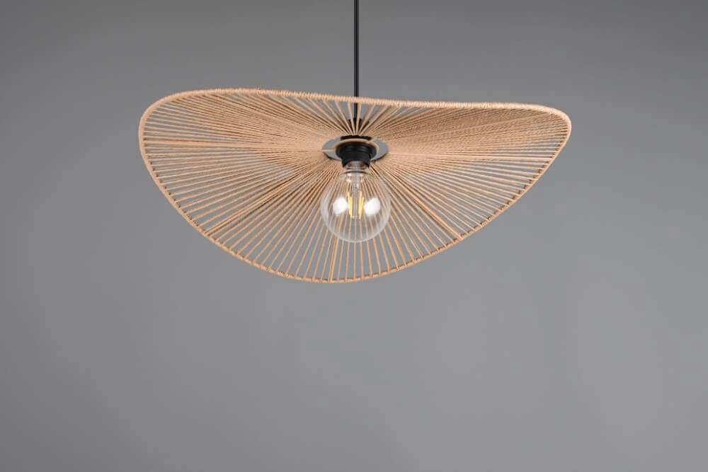 Japandi hanglamp Laurine Ø 58cm Trio 4017807637625