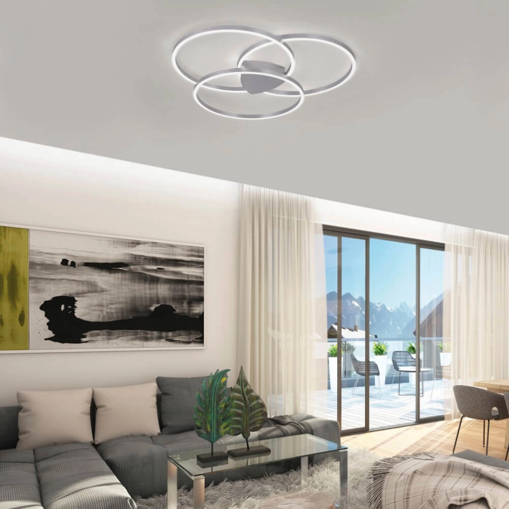 Plafondlamp Q-Kate design rond Paul Neuhaus 4012248342930