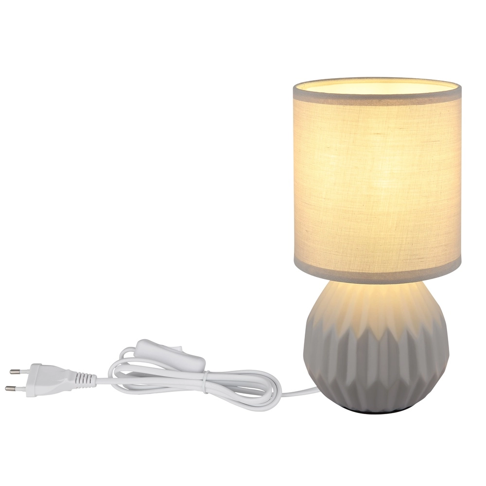 Design schemerlamp Sylas grijs Globo 9007371478507