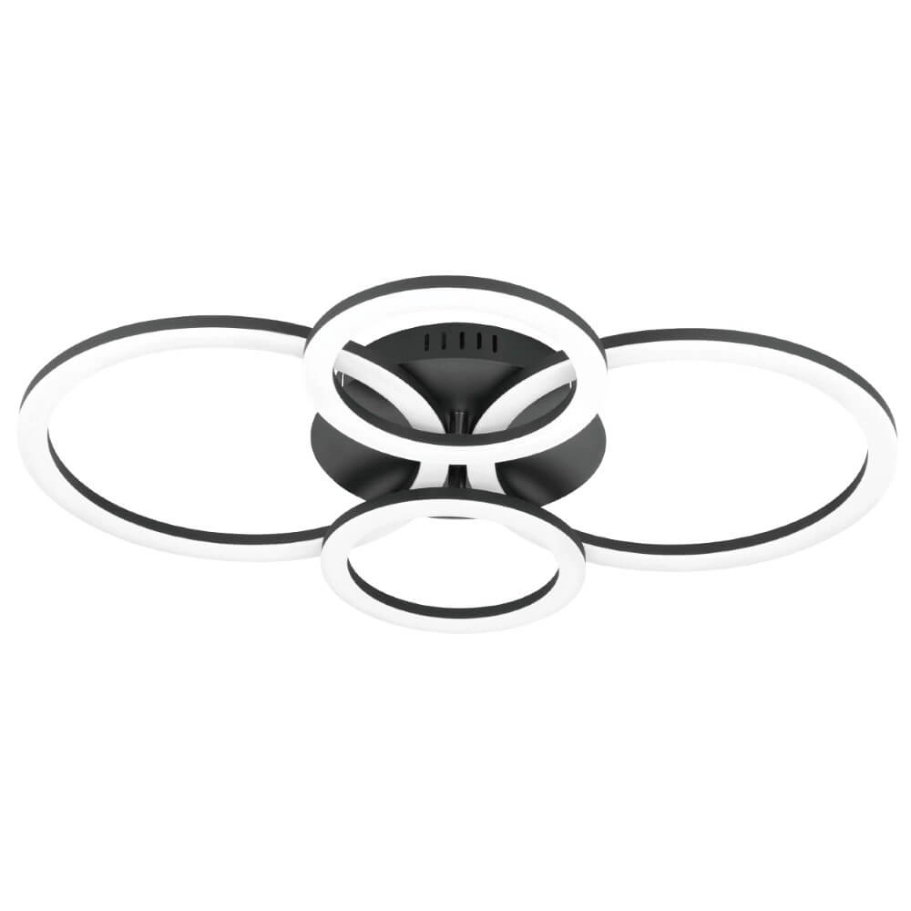 Plafondlamp Zigbee Parrapos-Z 61,5x45cm zwart Eglo 9008606231232