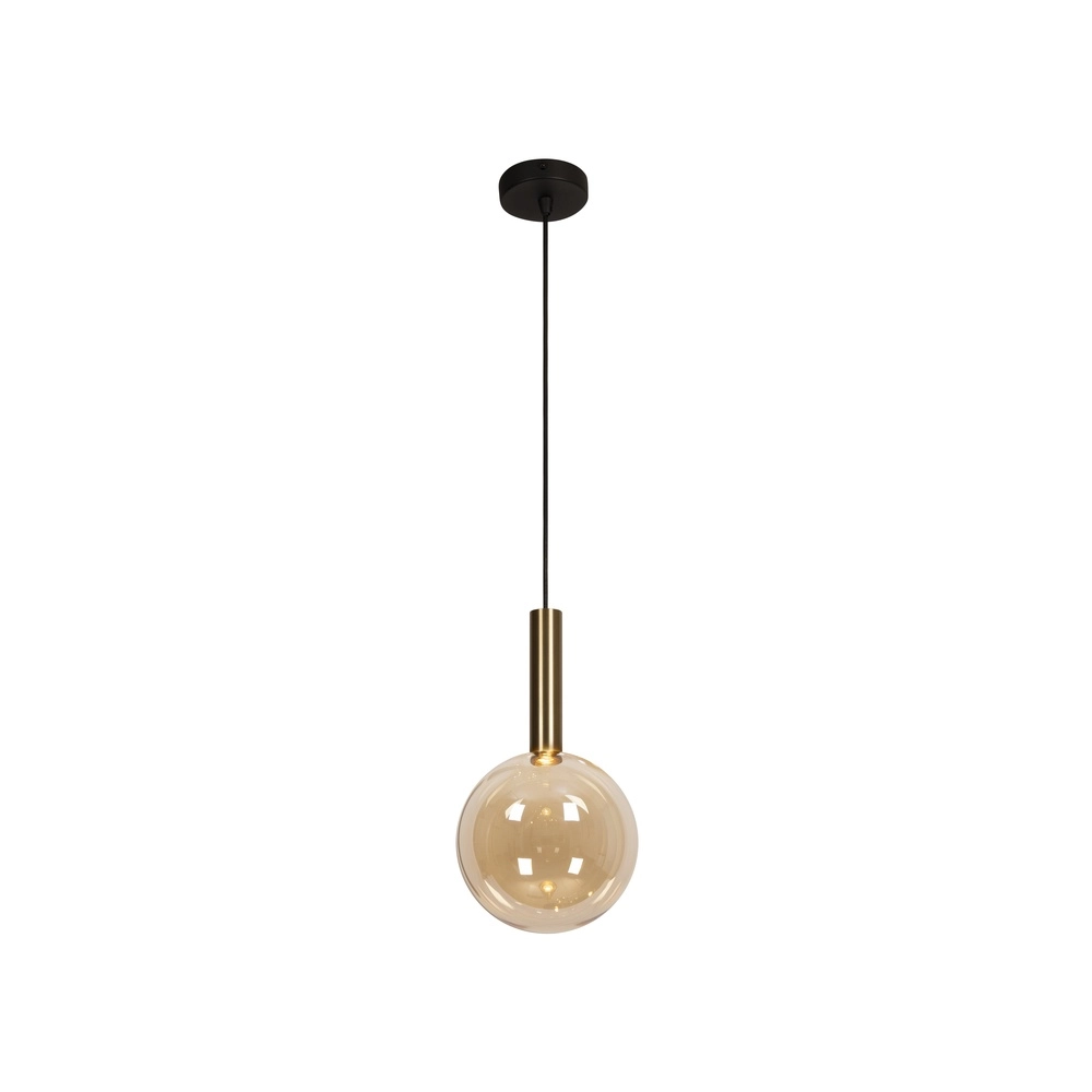 Pendel hanglamp Josiane zwart met goud