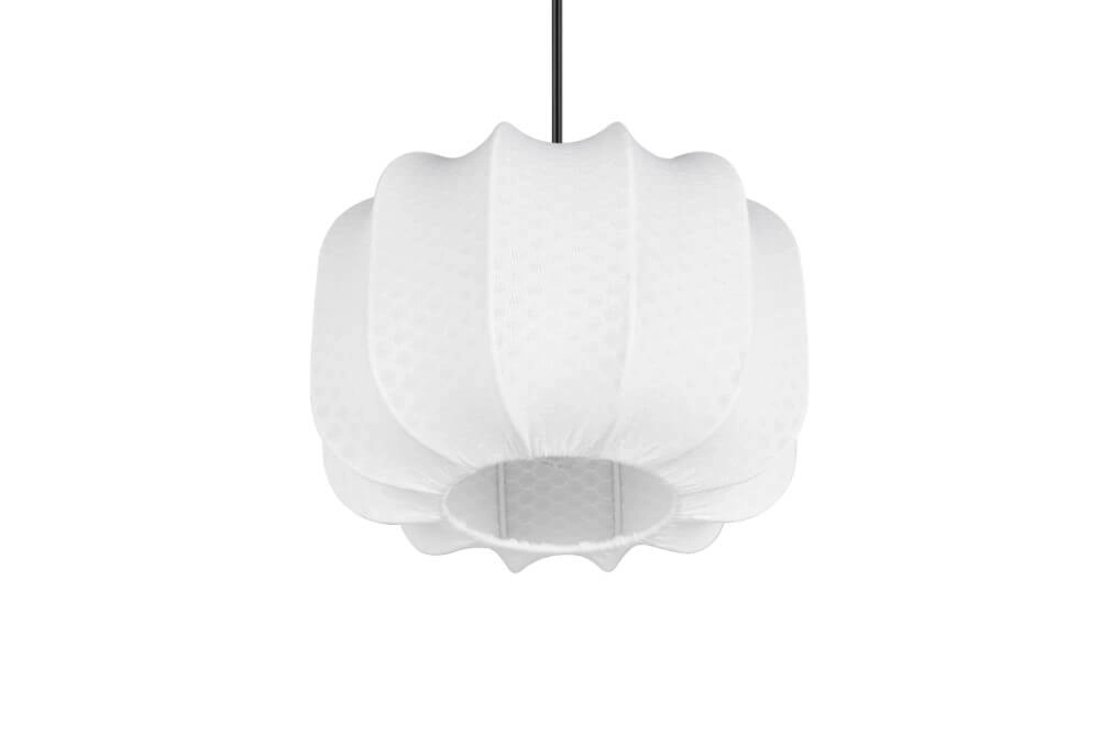 Witte design hanglamp Madleine Ø 25cm Trio 4017807637465