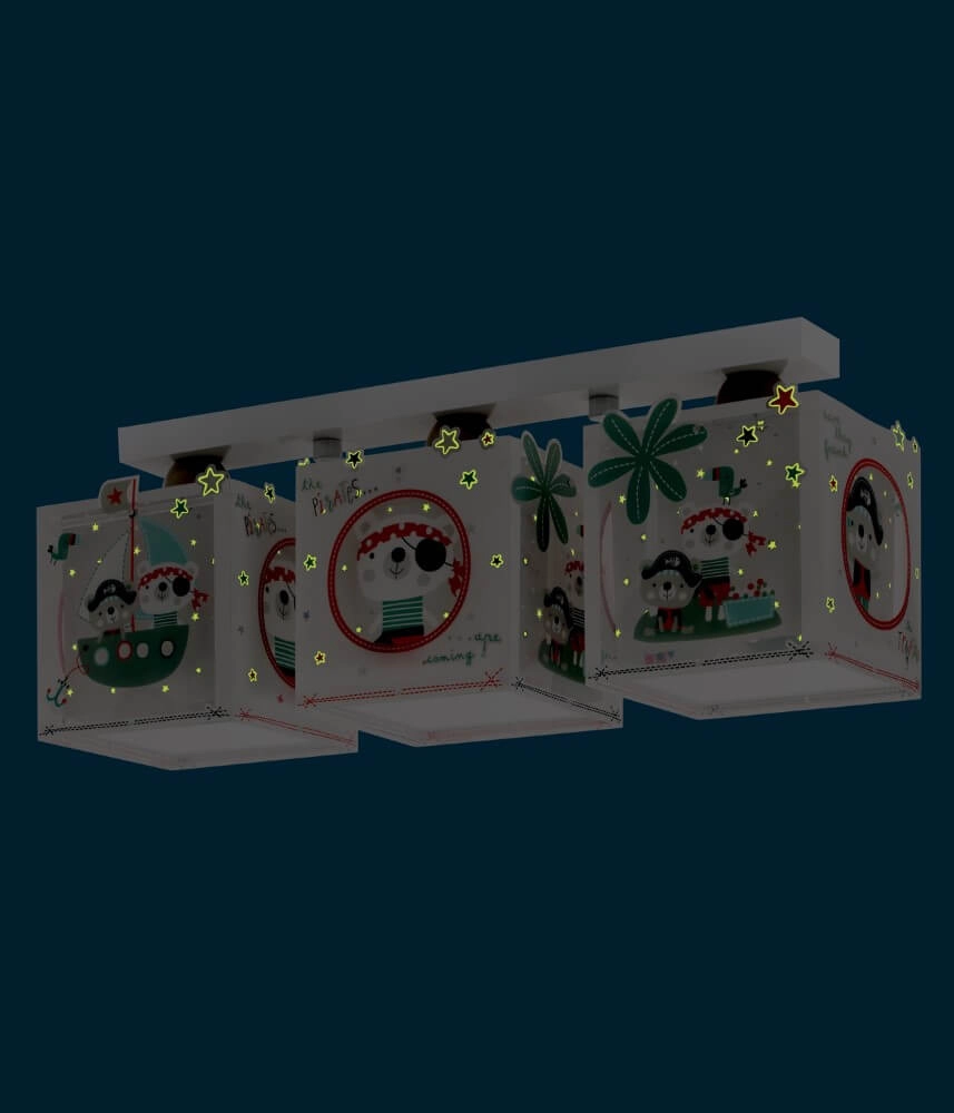 Kinderkamer plafondlamp The Pirates Dalber 8420406745534