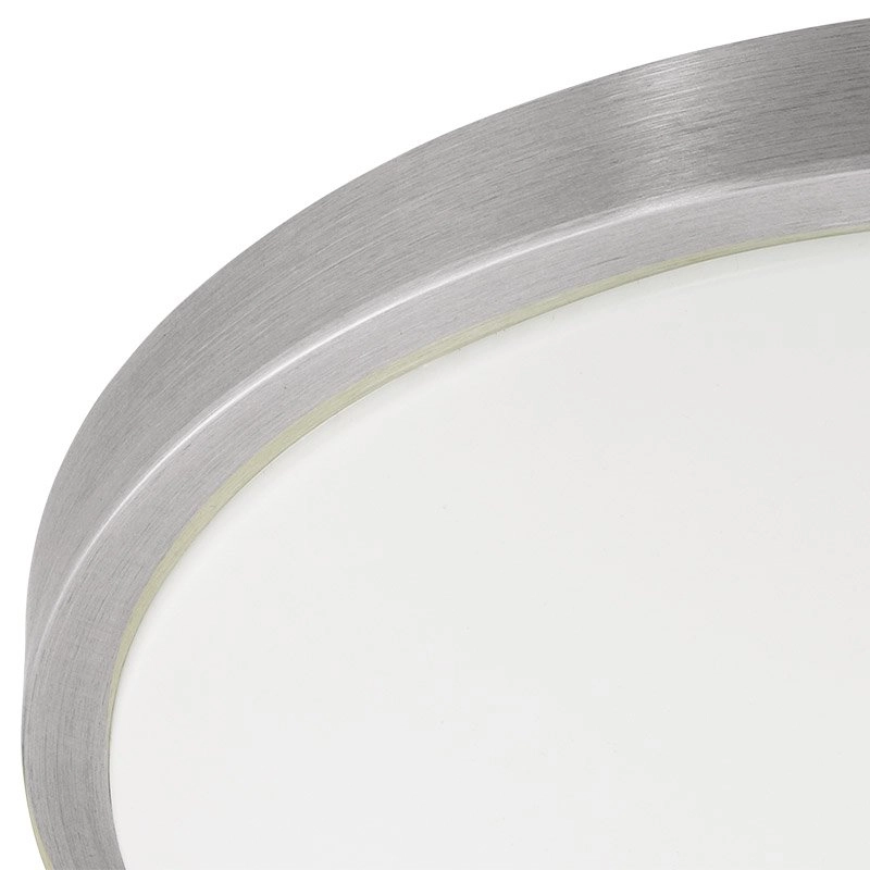 Led plafondlamp Competa 1 Round 24w - 3000K - 43cm metaalgrijs Eglo 9002759960346