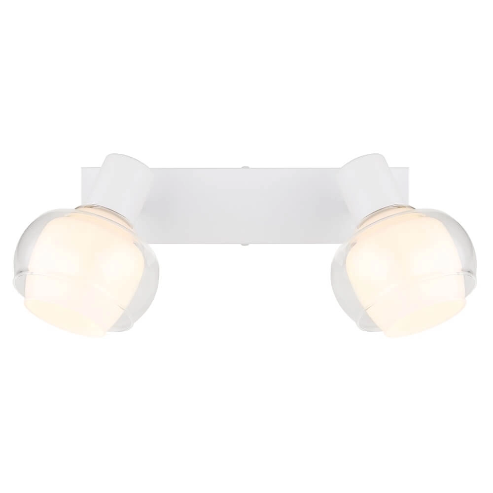 Witte plafondlamp Tokki 2-lichts Globo 9007371446049