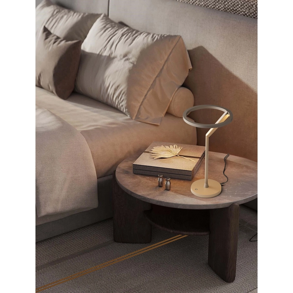 Design tafellamp Tilia mokka bruin Lyora 5212017461971