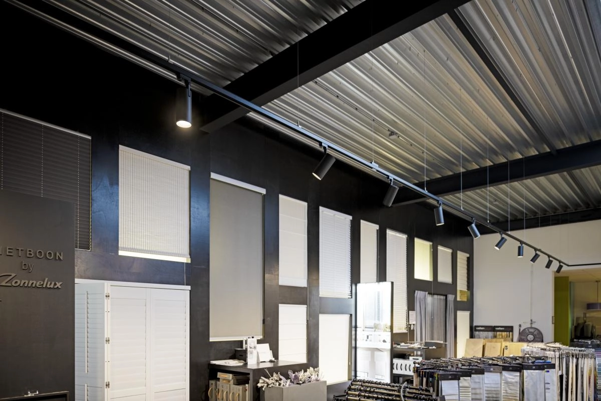 Railspot 3-fase Numinos S Dali zwart 3000K - 36gr SLV 4024163245210