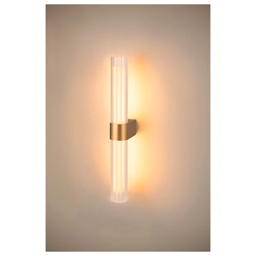 Badkamer wandlamp Lygant Double messing SLV 4024163280655