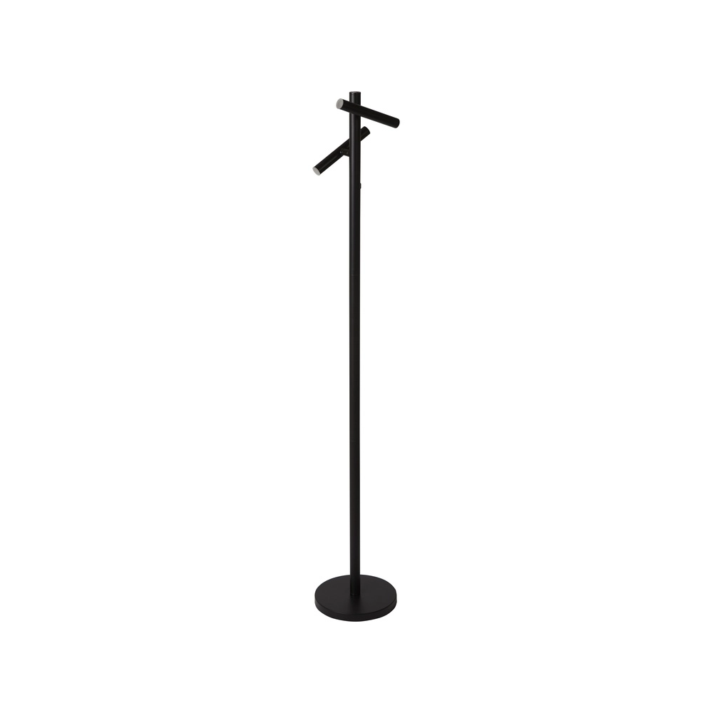 Vloerlamp Rechargeable zwart 2-lichts Searchlight 5053423298856