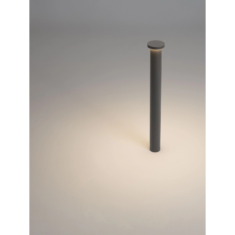 Moderne padverlichting Bast donkergrijs 65cm - 2700K