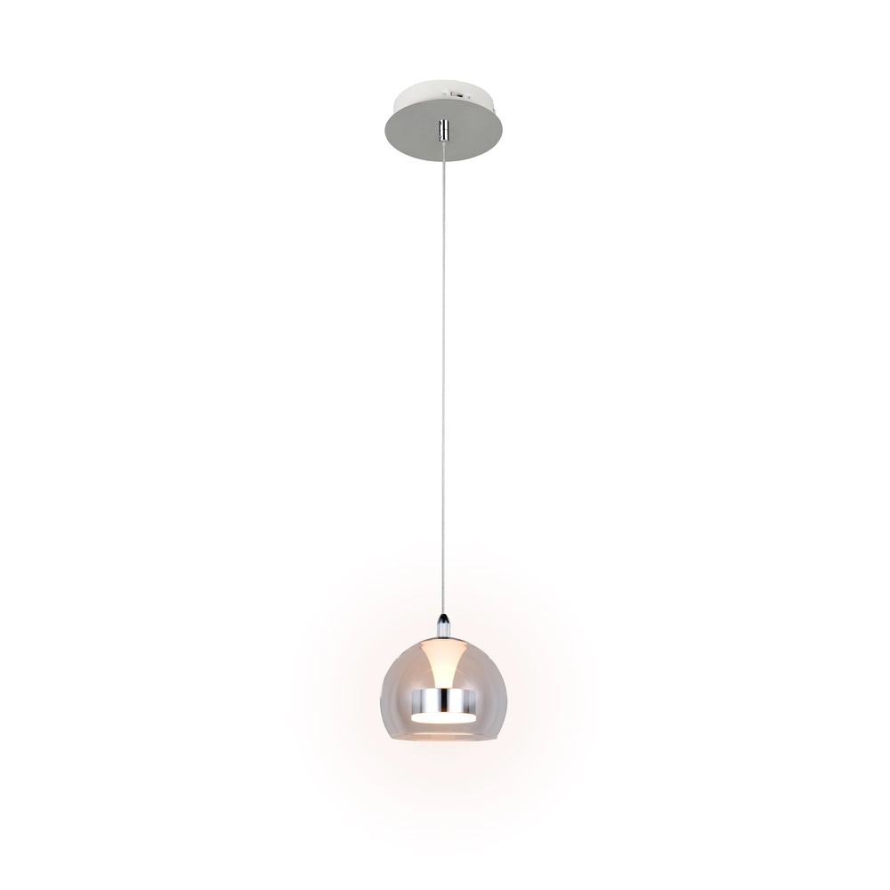 Hanglamp Flynt enkel chroom