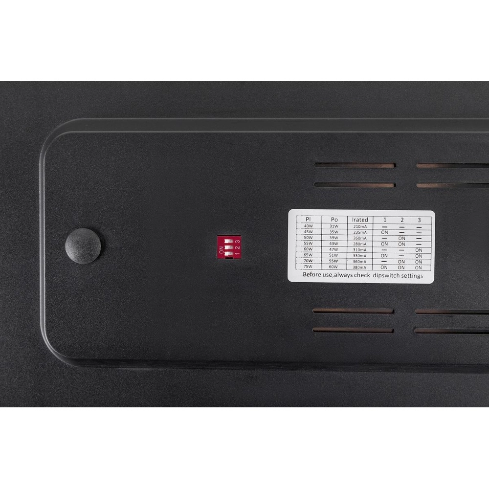 Rail armatuur Sight Panel 3-fase zwart 3000K SLV 4024163305310