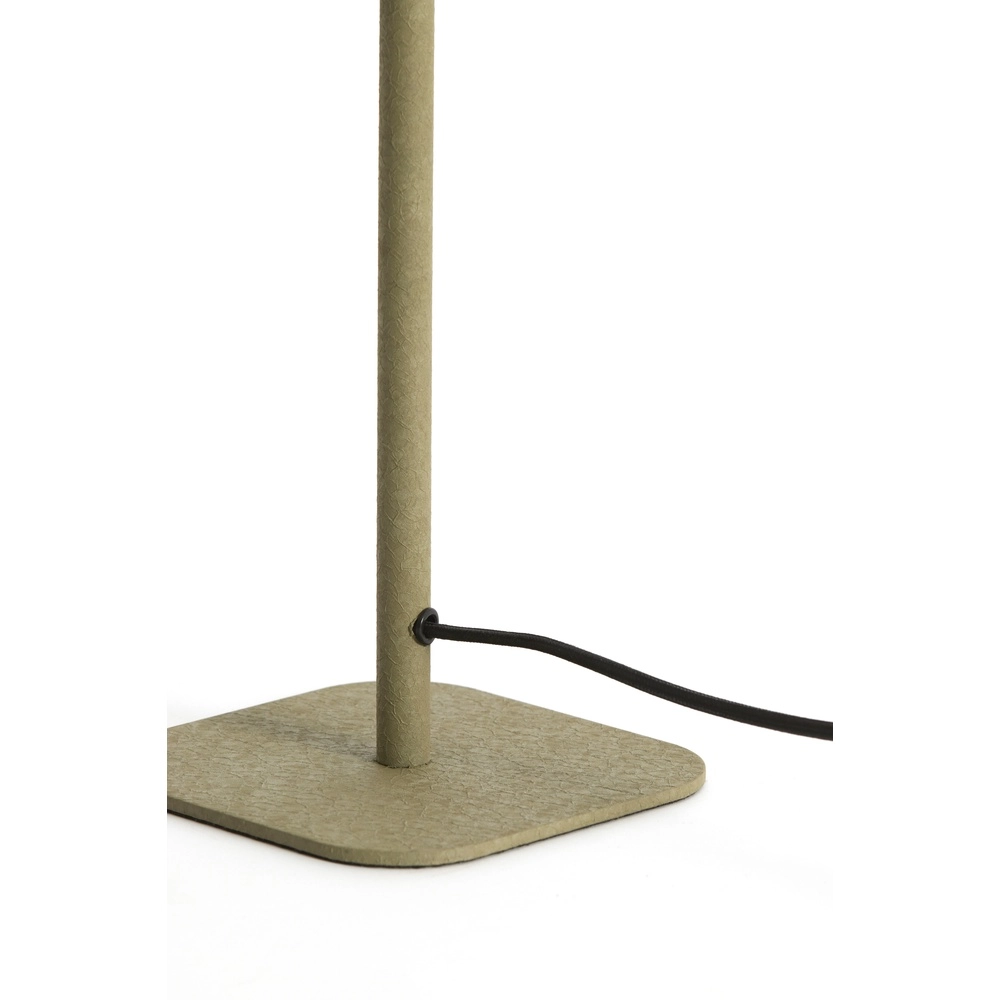 Nachtkastlamp Elenie 15x15cm - mat olijfgroen Light & Living 8717807818784