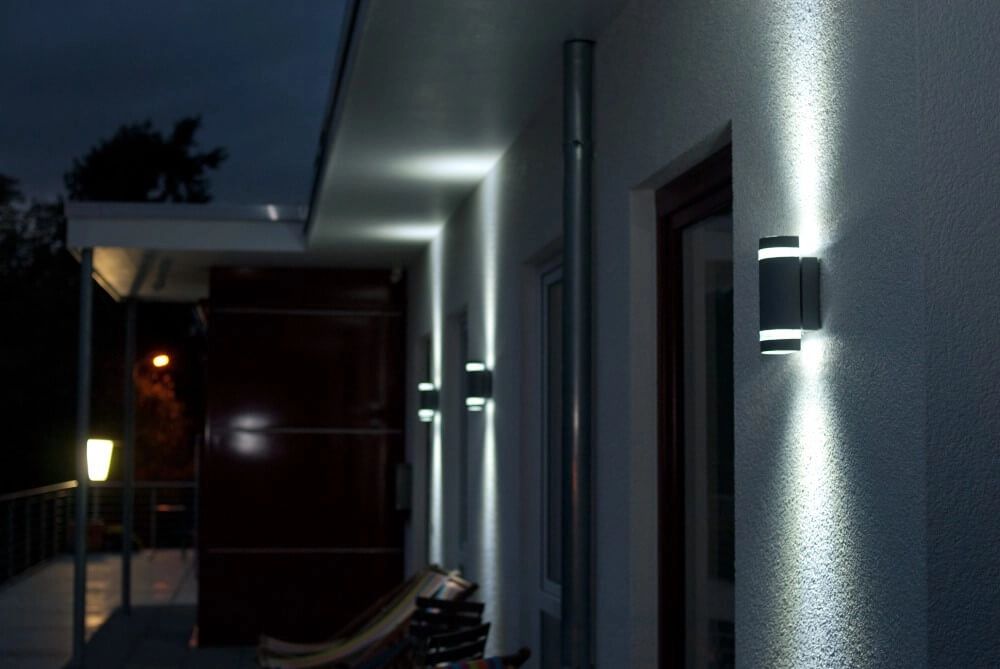 Design wandlamp Focus antraciet Lutec 4260084420750