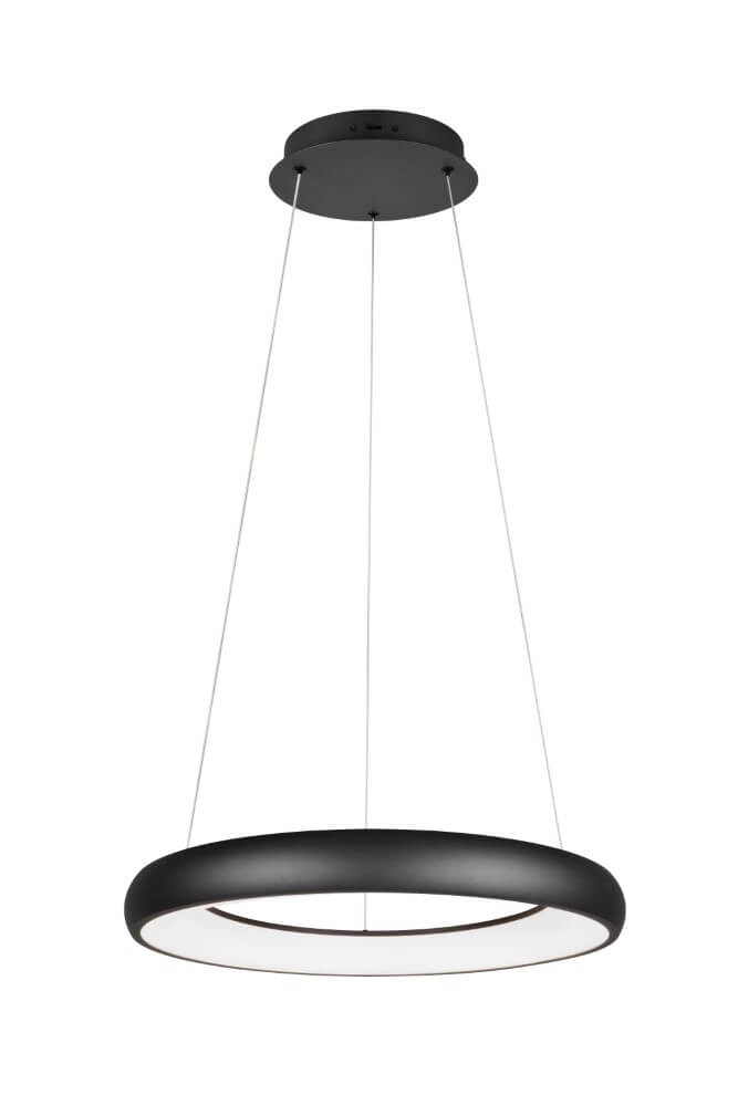 Led hanglamp Cardona zwart - Ø 60cm Trio 4017807613865