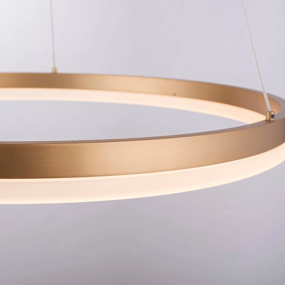 Moderne hanglamp Titus Ø 60cm antiek messing Paul Neuhaus 4012248362853