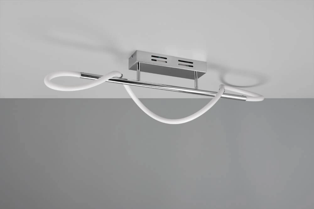 Plafondlamp Argos chroom design Trio 4017807562149