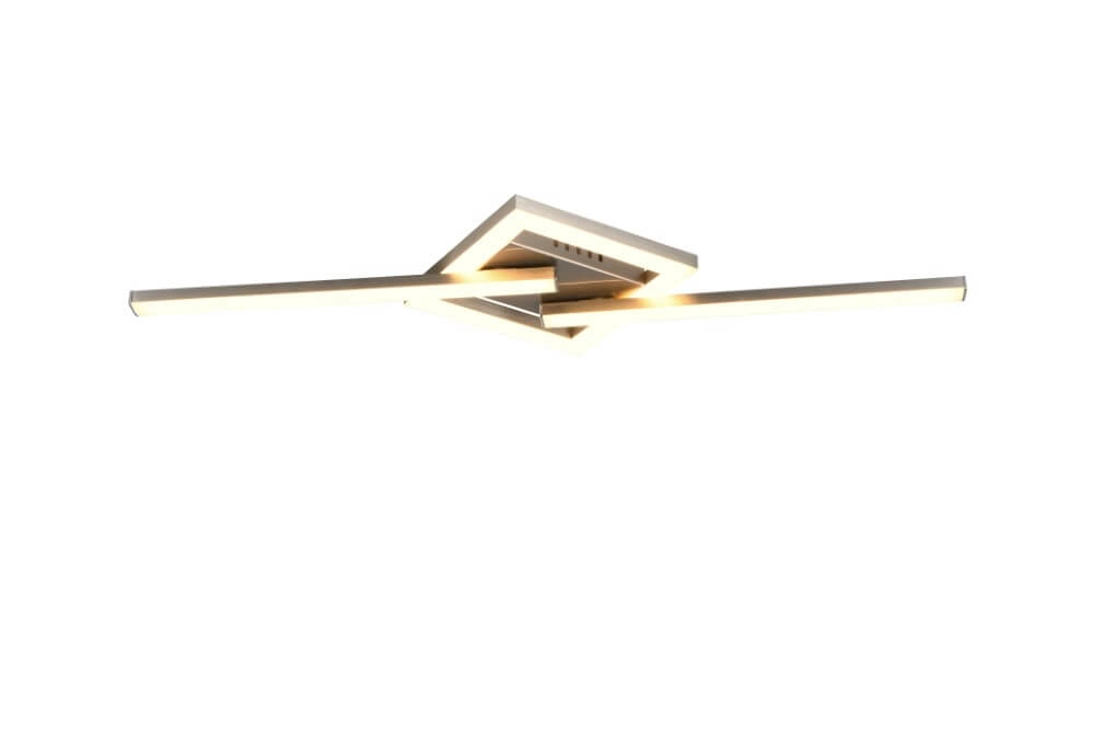 Nikkel plafondlamp Viale design Trio 4017807598087