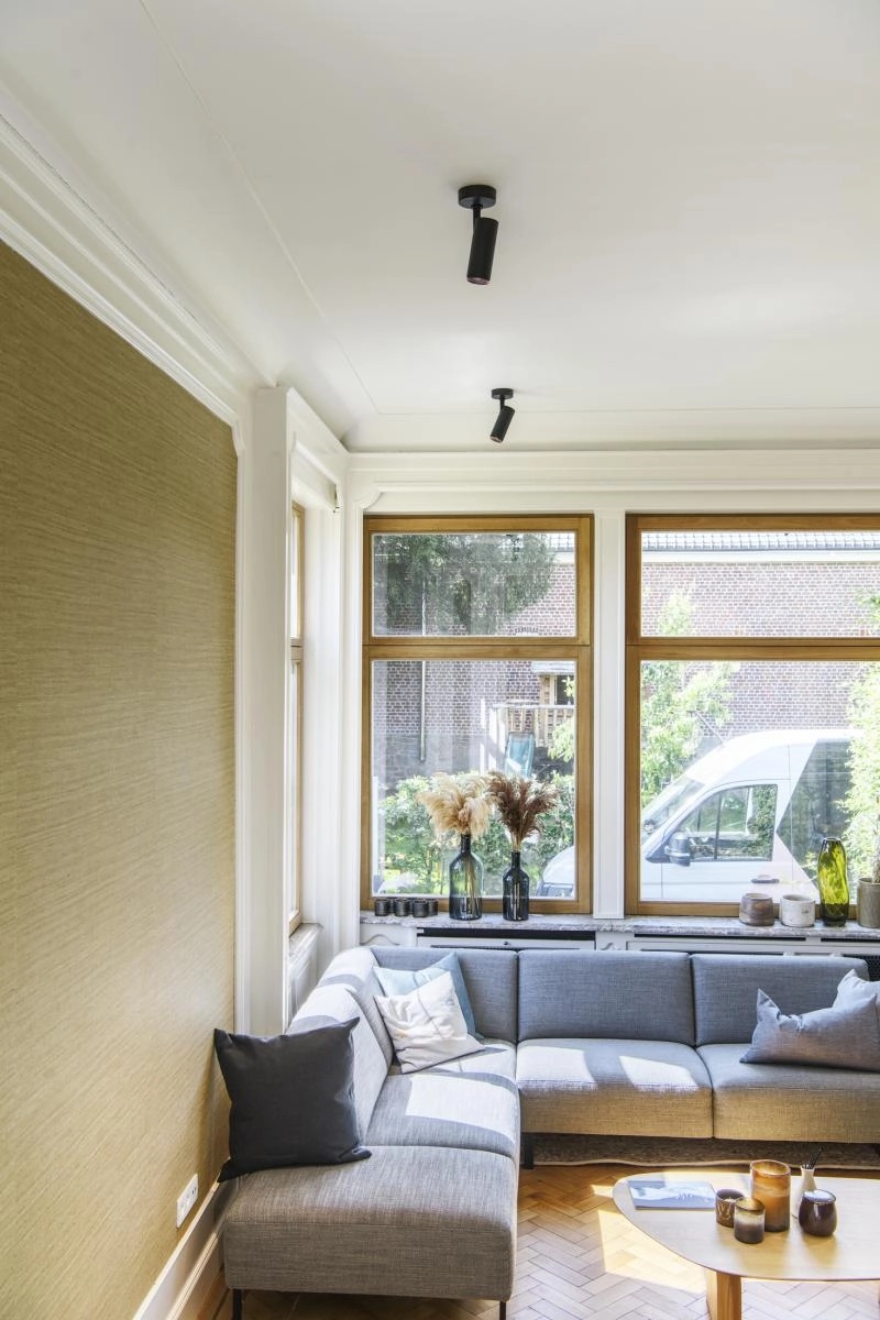 Opbouwspot Numinos S zwart 2700K - 60gr SLV 4024163242509