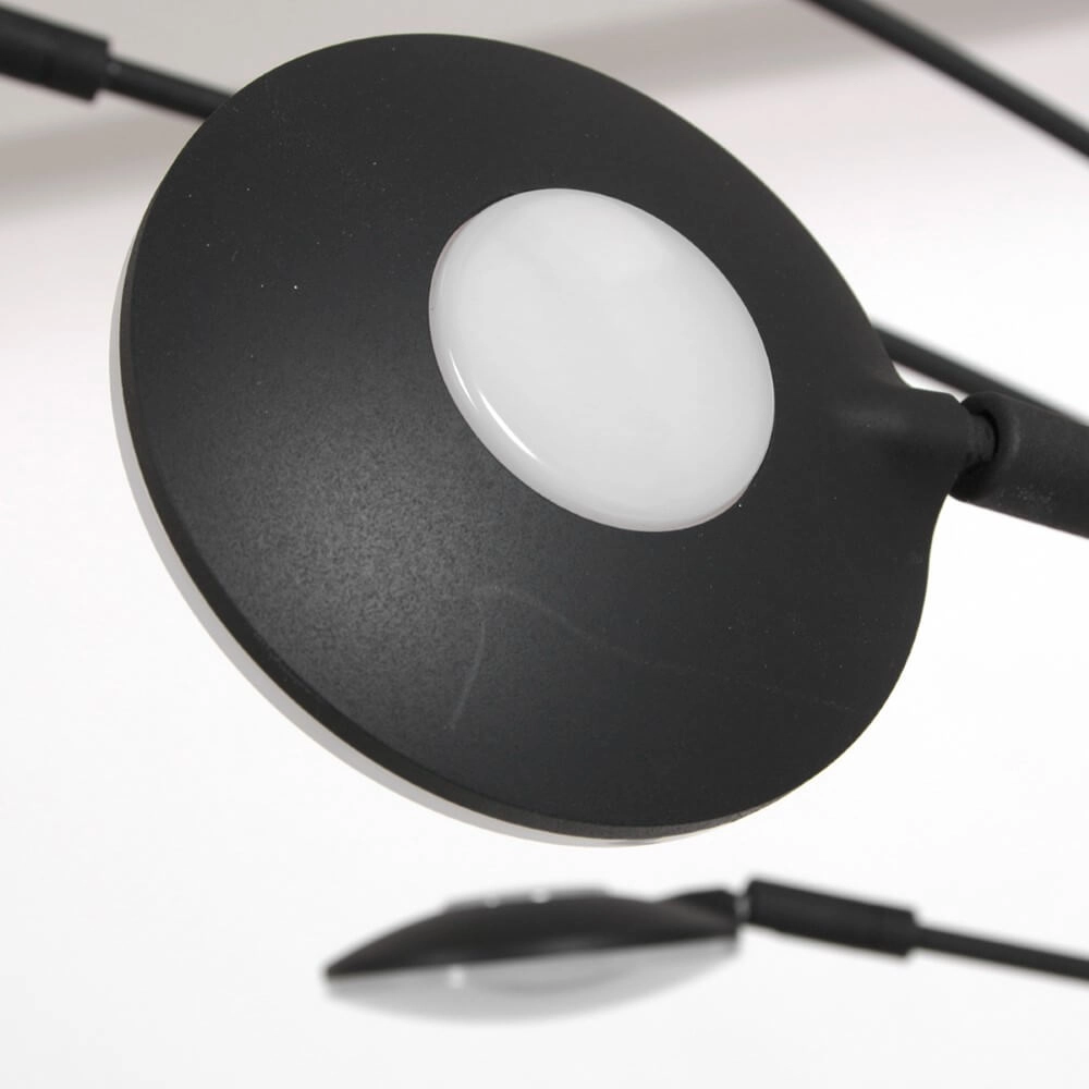 Led leeslamp Synna zwart Steinhauer 8712746153026