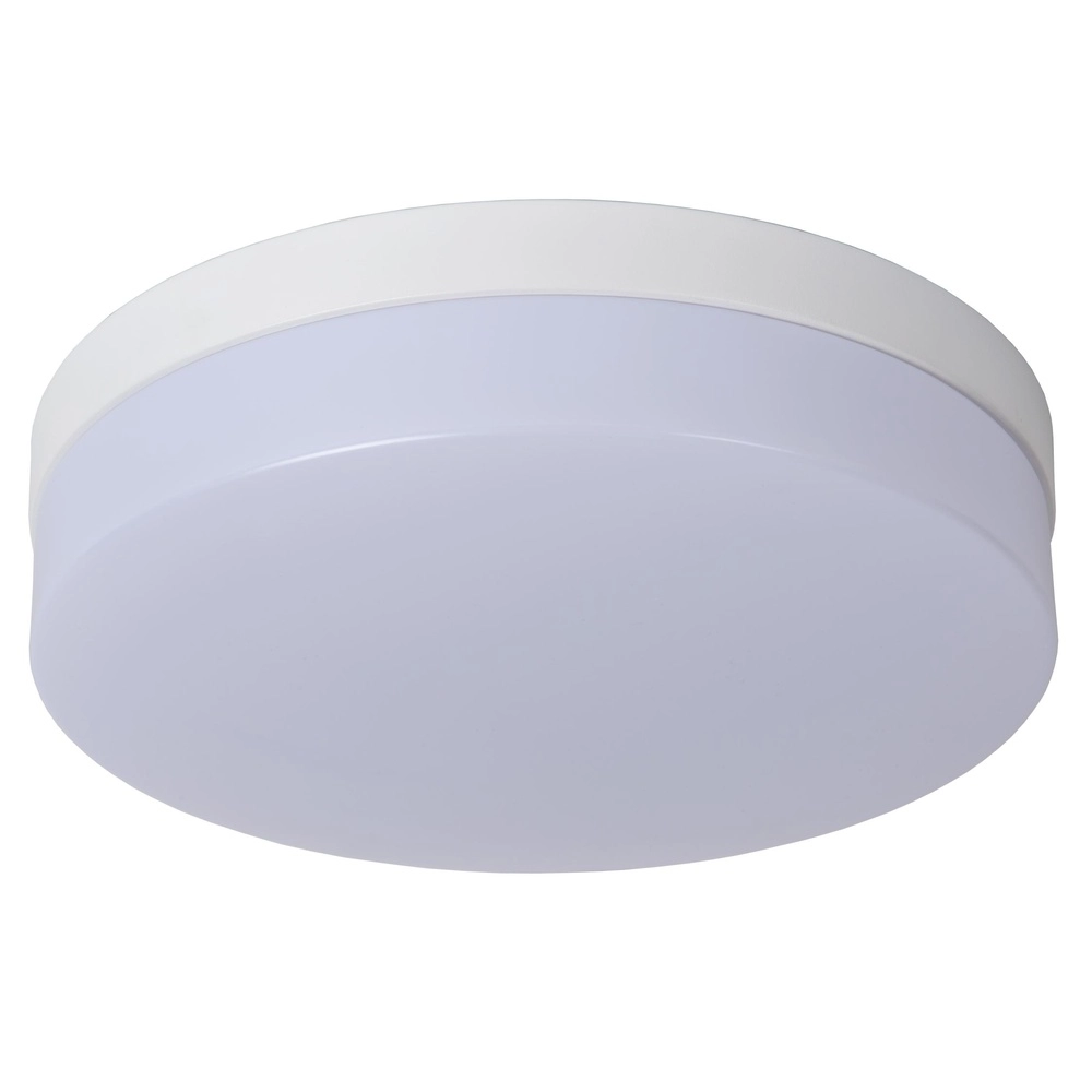 Plafonniere Biskit Ø 28cm - IP44 wit