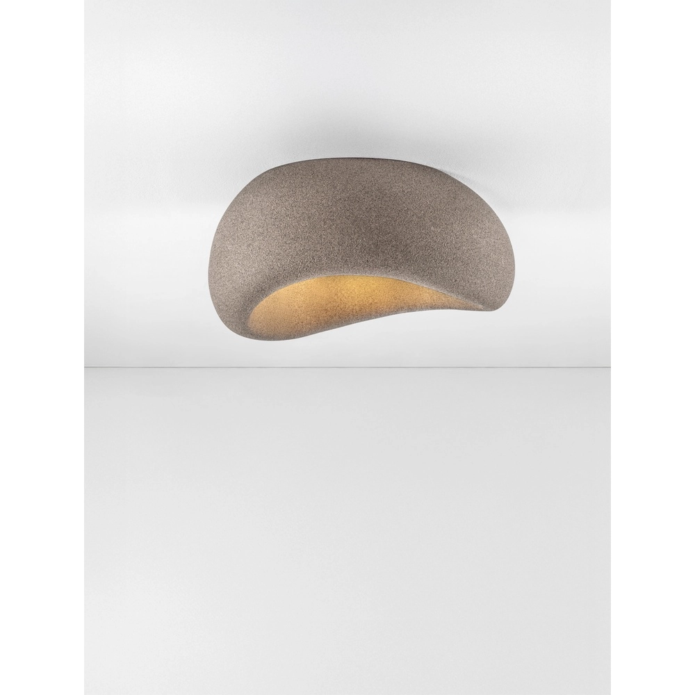 Natural ceiling lamp Aere brown 50cm Lyora 5212017476784