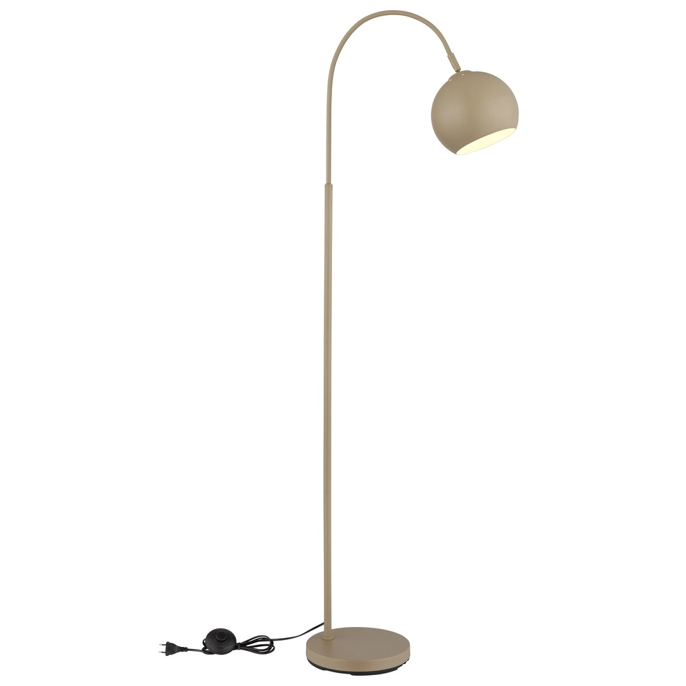 Moderne vloerlamp Benno zand bruin Globo 9007371507566
