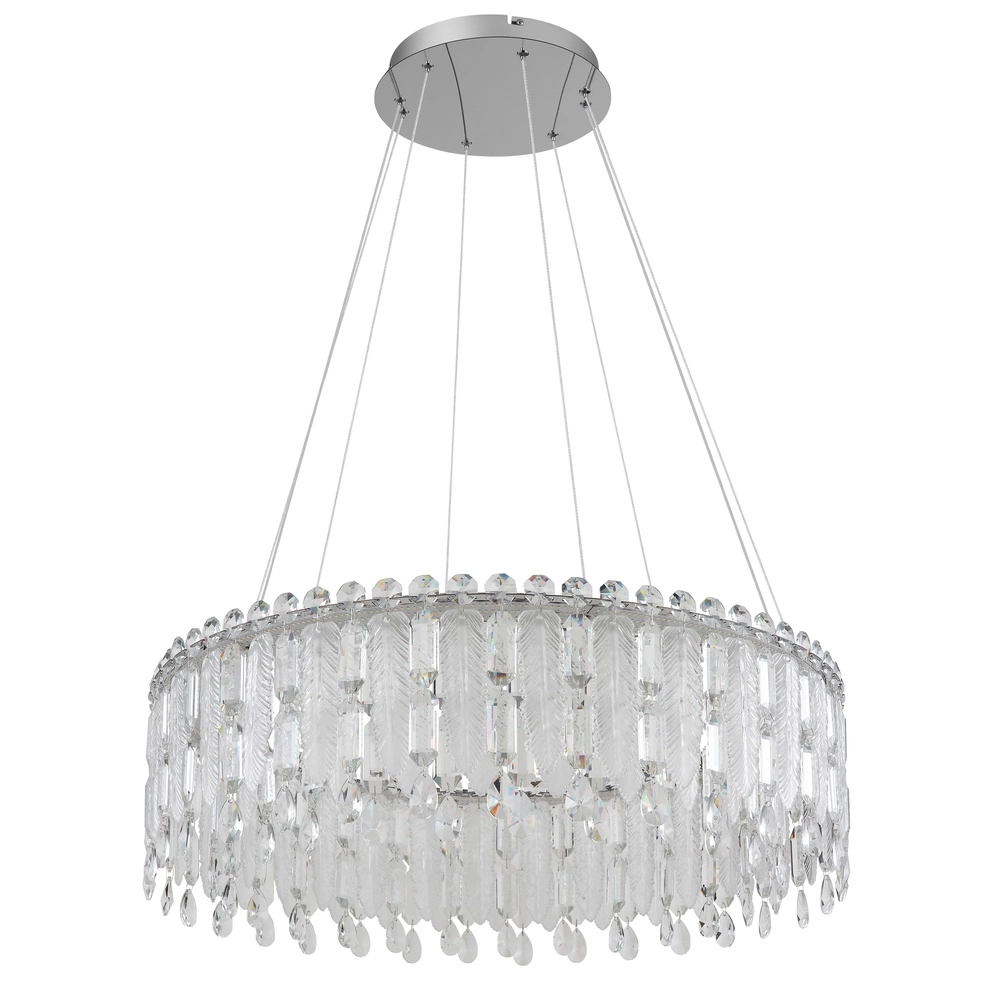Hanglamp Klunka chroom Ø 79,5cm Globo 9007371450107