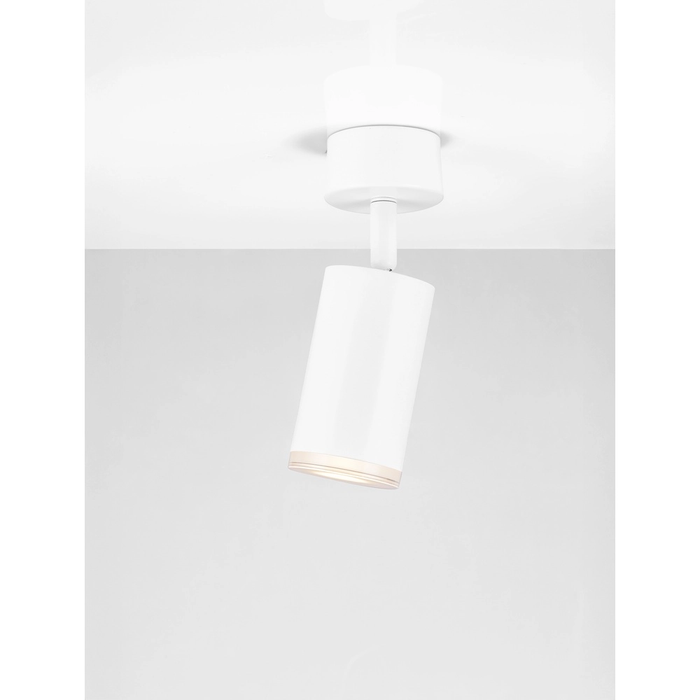 Opbouwspot Mao enkel wit Lyora 5212017475268