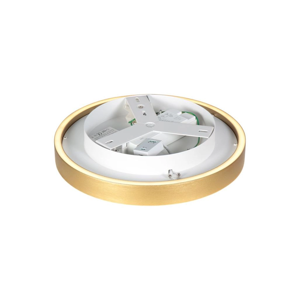 Design plafondlamp Ringlux goud Ø 30cm Steinhauer 8712746180909