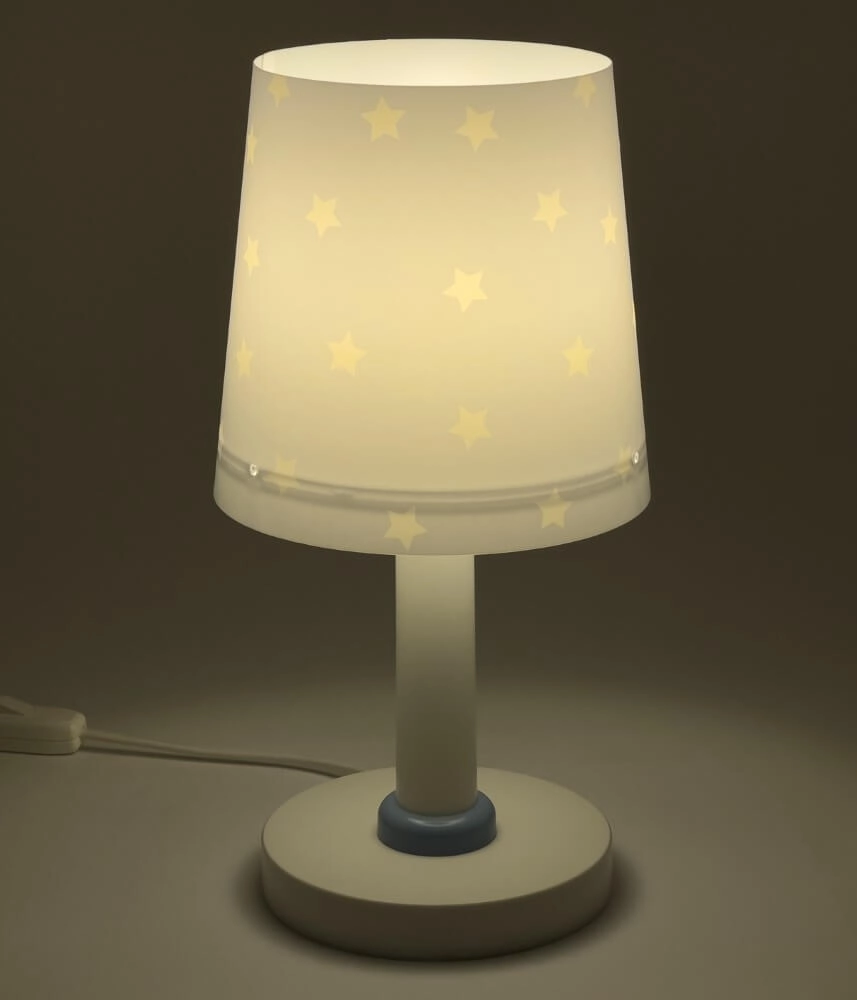 Kinderkamer tafellamp Star Light soft blauw Dalber 8420406001302