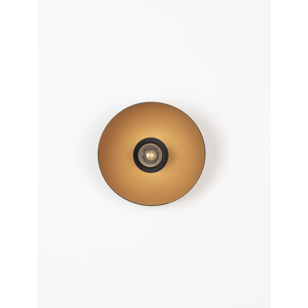 Design wandlamp Onia zwart met goud Lyora 5212017458179