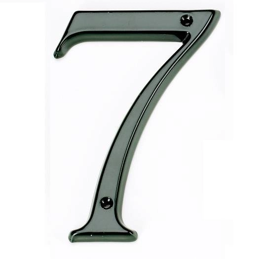 Huisnummer Address 7 zwart KS Verlichting 8714732585743