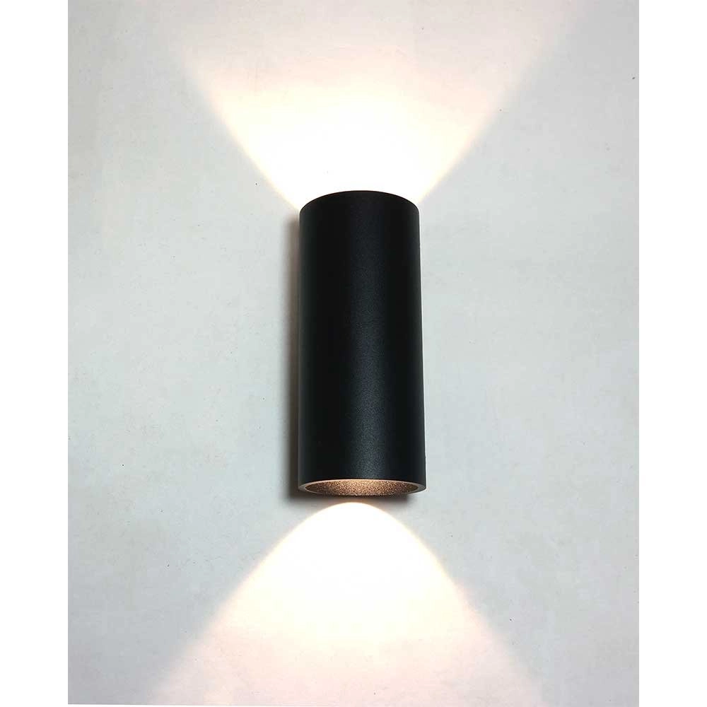 Buitenlamp up/down Brody zwart - 7cm Buitenlamp up/down Brody zwart - 7cm
