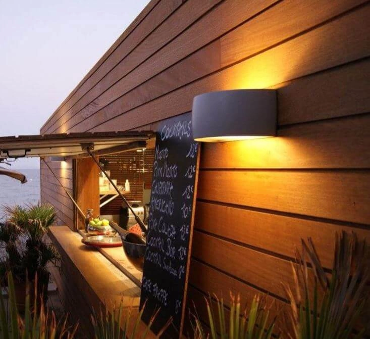 Moderne wandlamp City Highlight Up - Down zwart Franssen 7042891200087