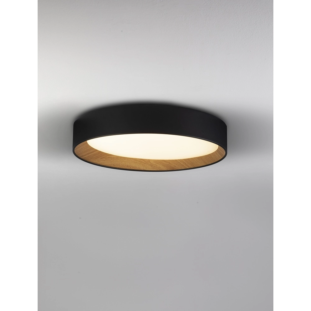 Plafondlamp Stake zwart Ø 45cm Plafondlamp Stake zwart Ø 45cm
