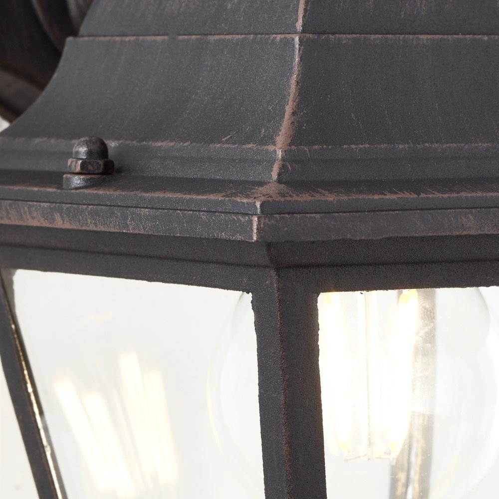 Zwarte muurlamp Newport Brilliant 4004353057878