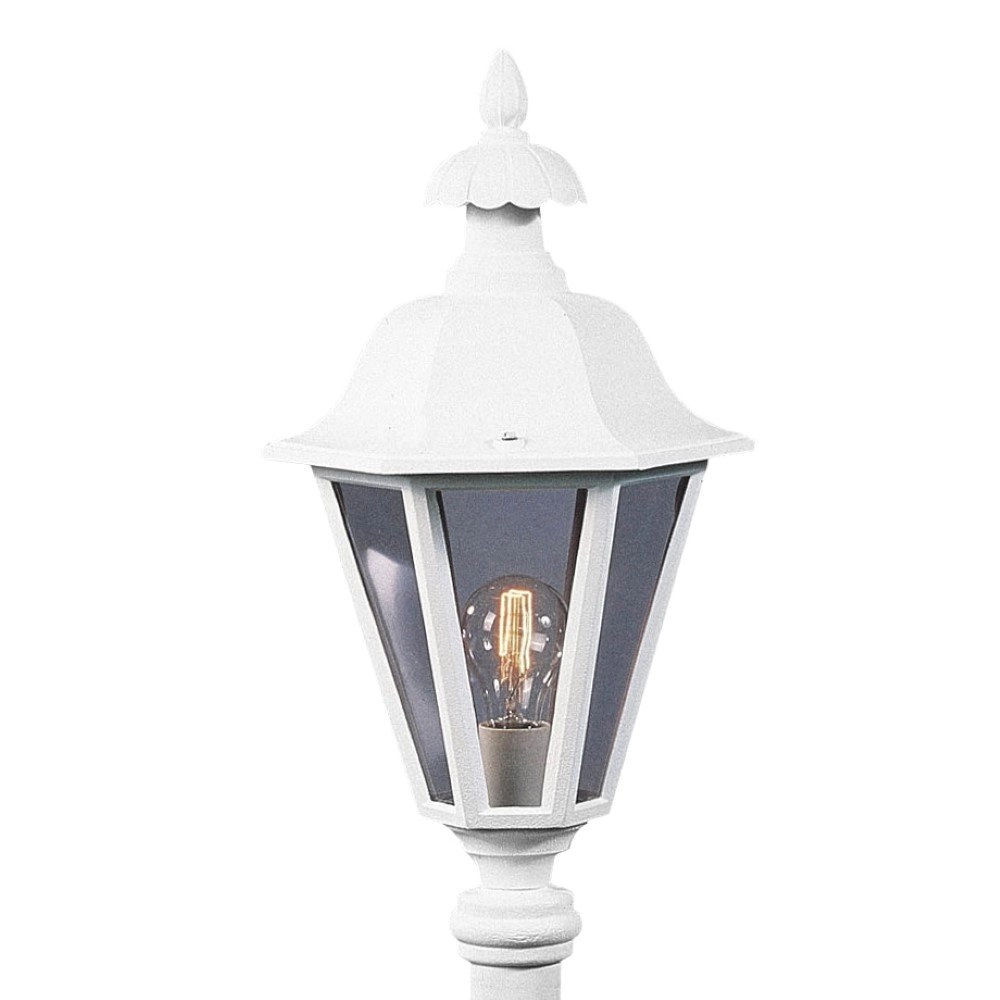 Klassieke sokkellamp Pallas 41cm mat wit Klassieke sokkellamp Pallas 41cm mat wit