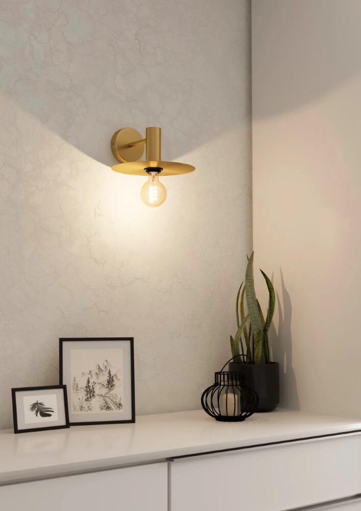 Gouden wandlamp Escandell Eglo 9008606273898