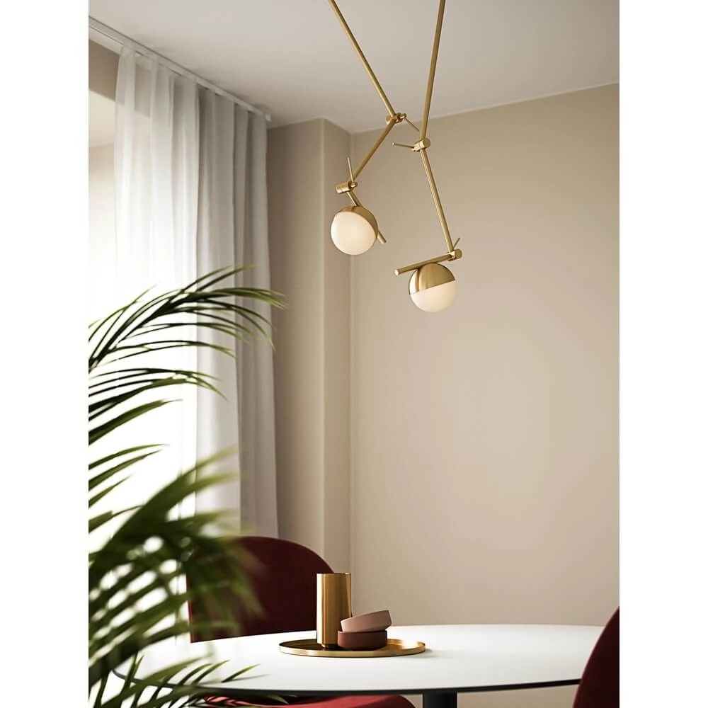 Wandlamp design Contina messing Nordlux 5704924001734