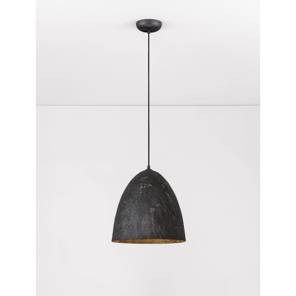 Hanglamp Solis zwart Ø 36cm Lyora 5212017477828