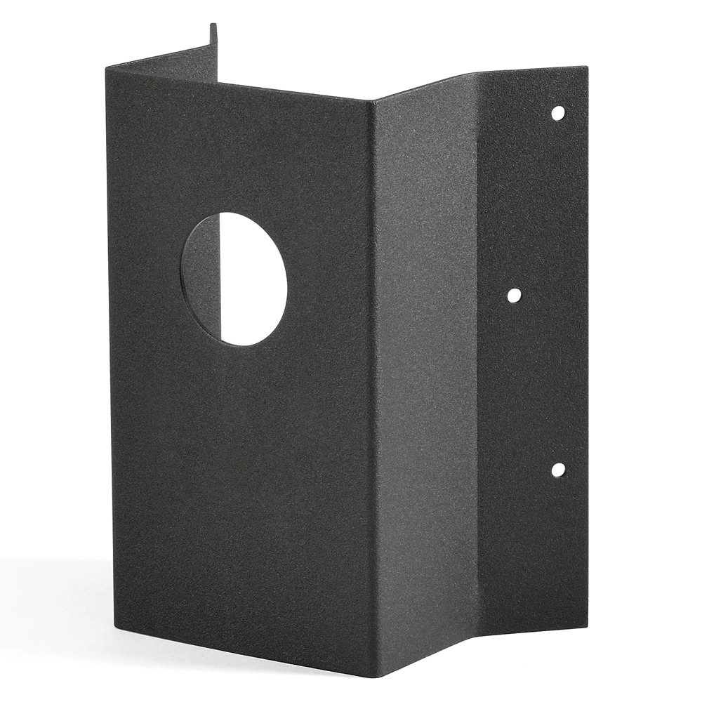 Montage hoeksteun Wall Corner Straight zwart