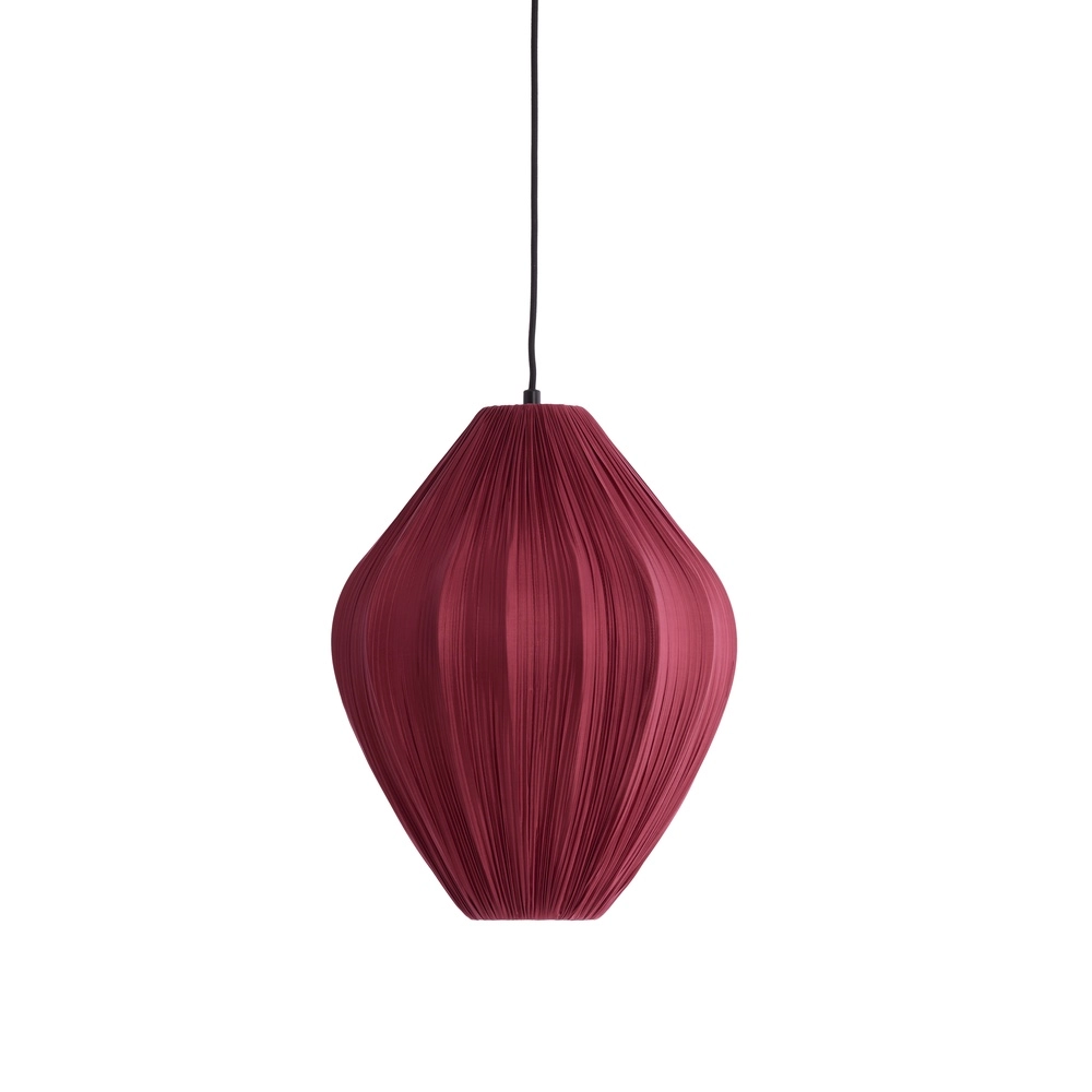 Hanglamp Verita Ø 36cm - bordeaux kap