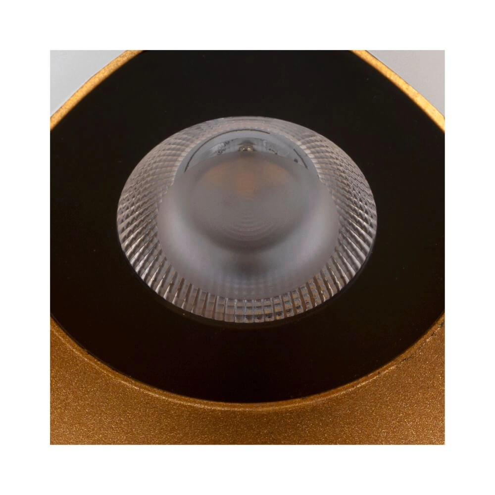 Grote led up & downlighter Modela wit met goud SLV 4024163289160